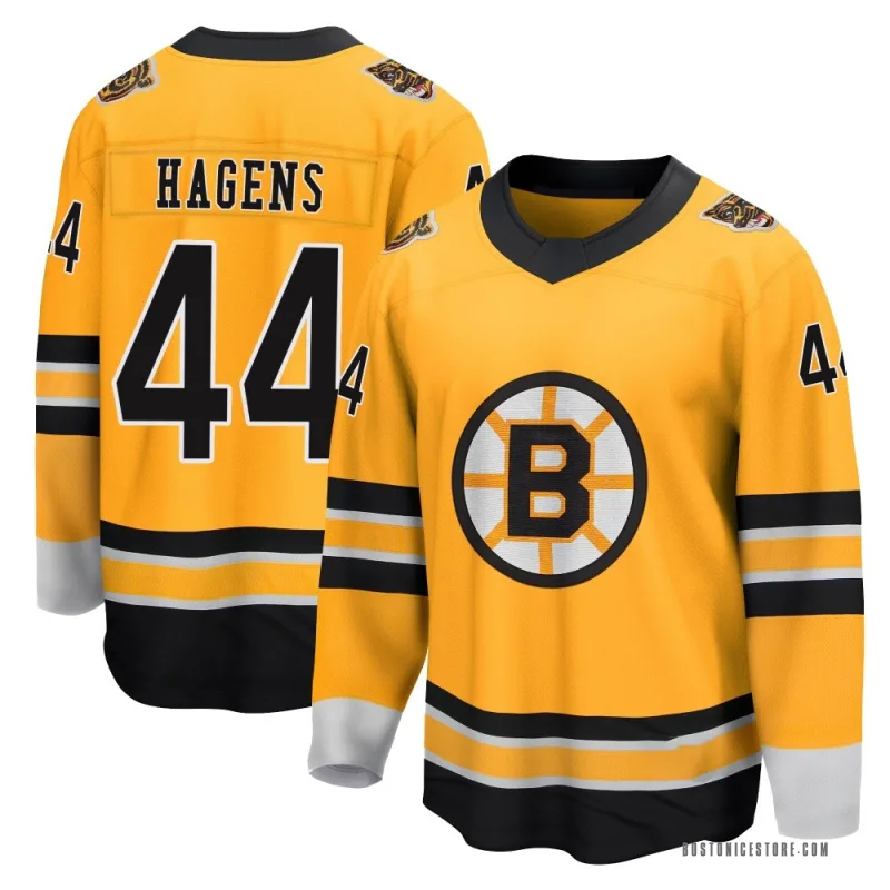 Gold Men's James Hagens Boston Bruins Breakaway 2020/21 Special Edition Jersey