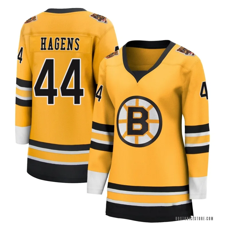Gold Women's James Hagens Boston Bruins Breakaway 2020/21 Special Edition Jersey